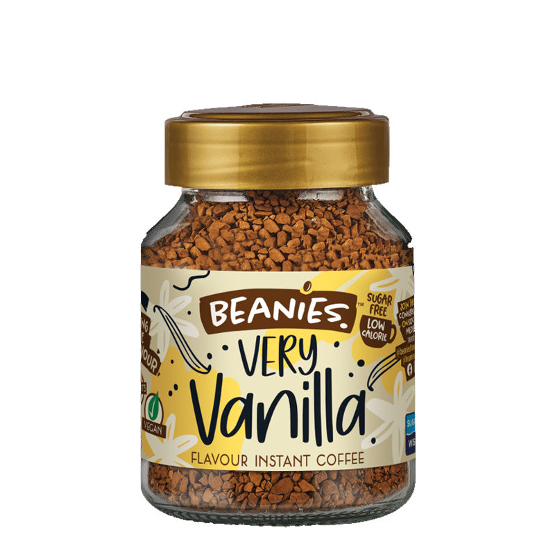 Beanies Very Vanilla Instant Coffee 50g