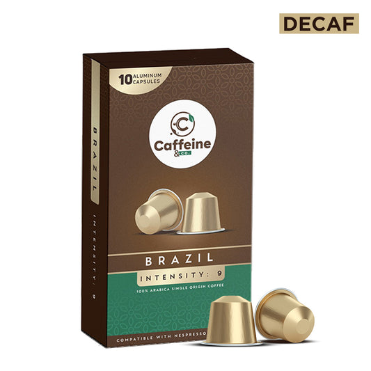 Caffeine & Co Nespresso Capsules Brazil Decaf