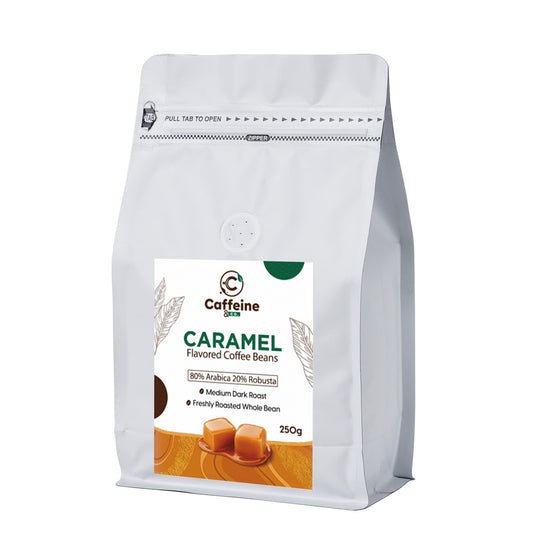 Caffeine & Co Caramel Flavored Whole Bean 250g