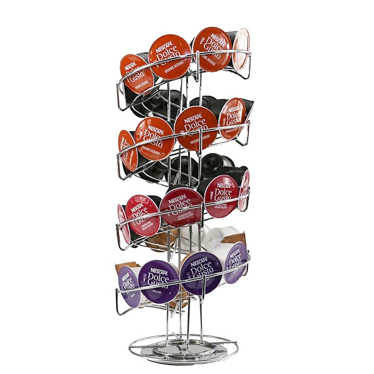 Dolce Gusto Spiral Revolving Stand for 40 Pods