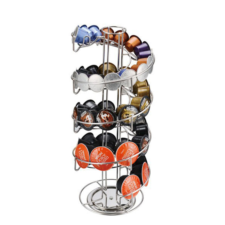 Dolce Gusto Spiral Revolving Stand for 40 Pods