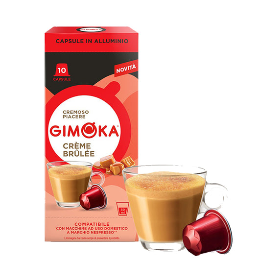 Gimoka Nespresso Capsules Creme Brulee