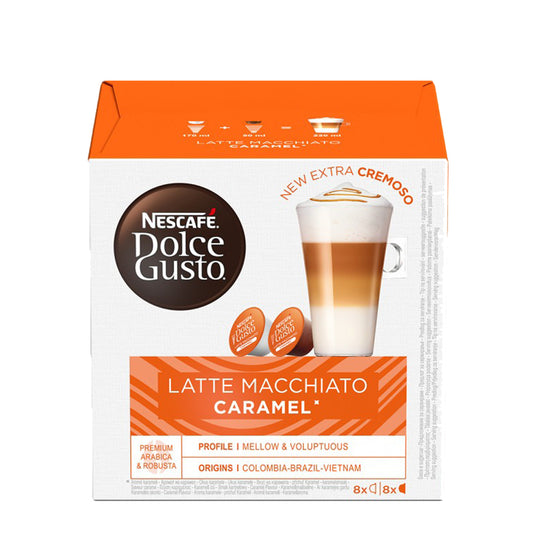 Nescafe Dolce Gusto Latte Macchiato Caramel Pods