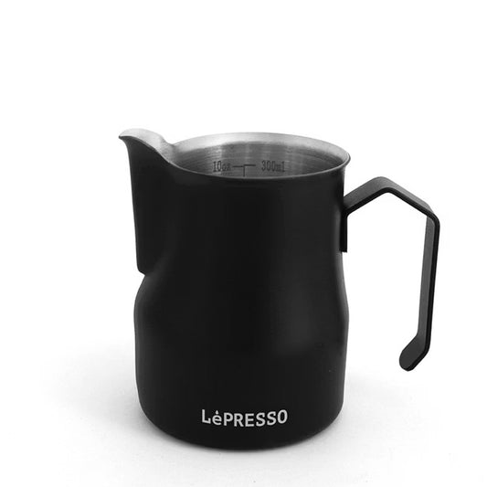 LePresso Milk Frothing Pitcher Black