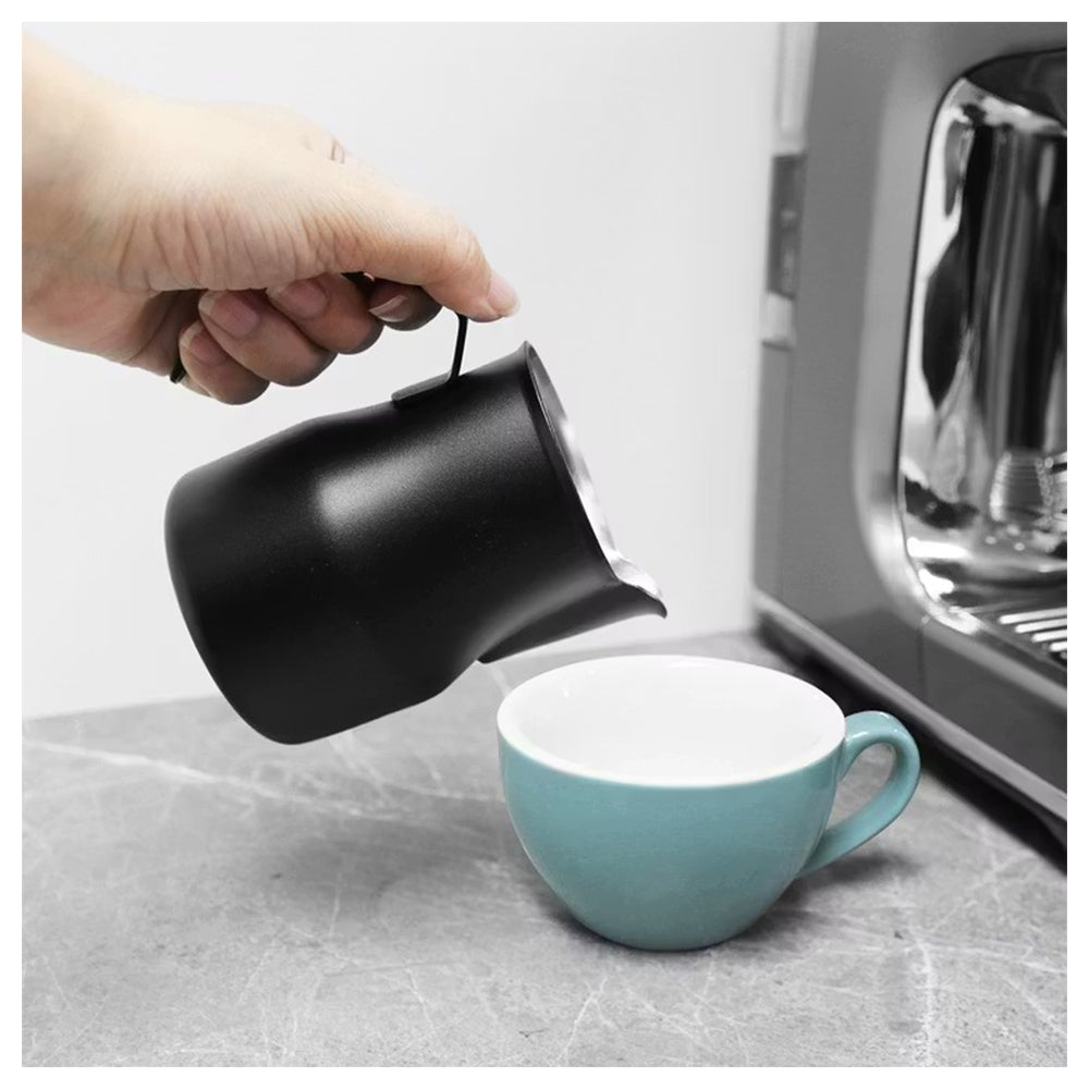 LePresso Milk Frothing Pitcher Black