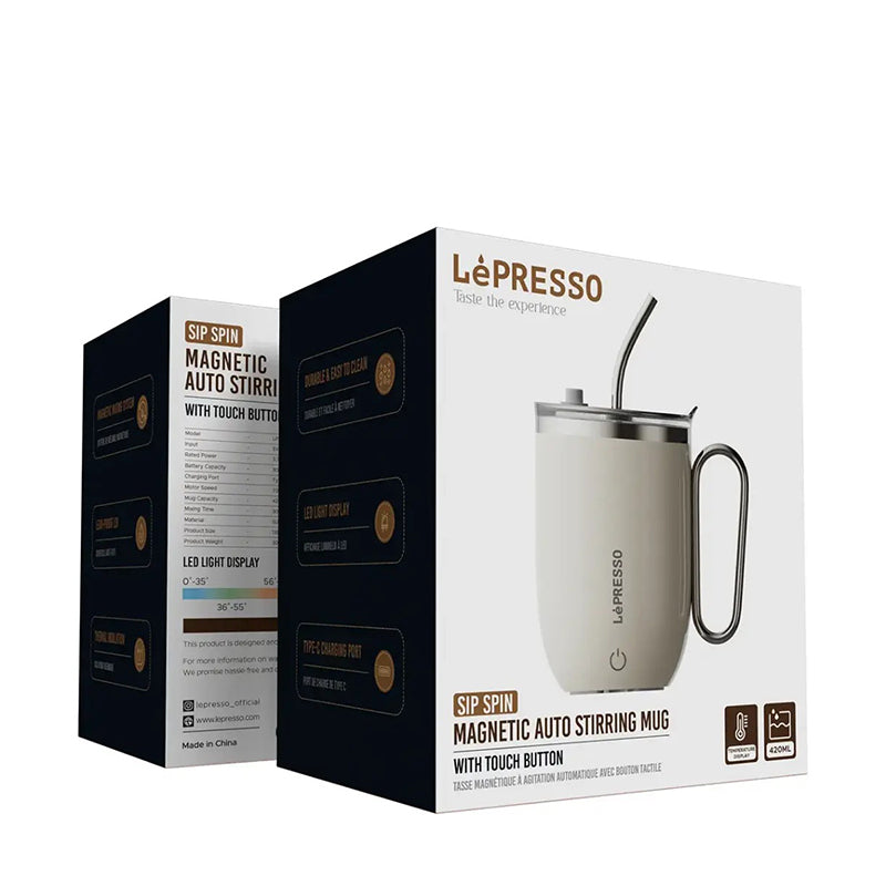 LePresso Auto Stirring Mug With Touch Button