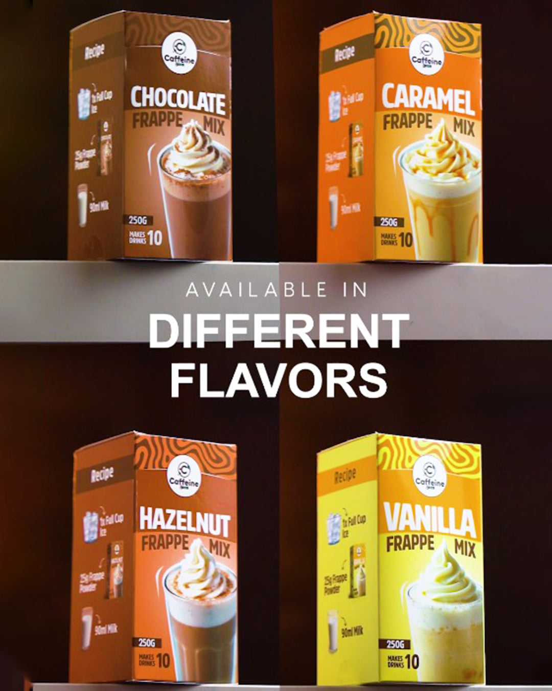 Caffeine & Co Frappe Mix Hazelnut 250g