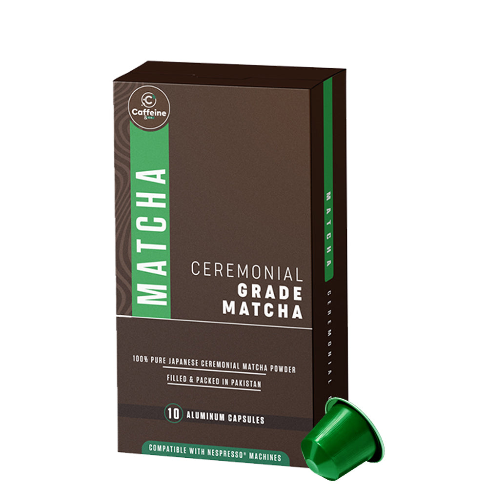Caffeine & Co Ceremonial Matcha Nespresso Capsules