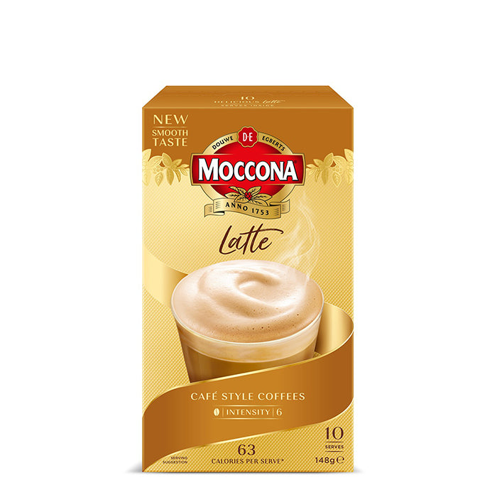 Moccona Instant Latte Sachet Pack of 10