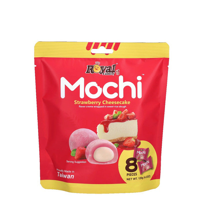 Royal Family Mochi Strawberry Cheesecake 120g