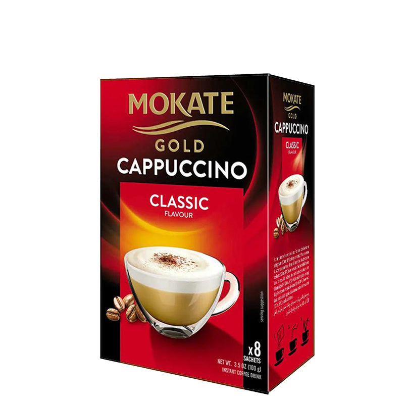 Mokate Gold Classic Cappuccino Pack of 8