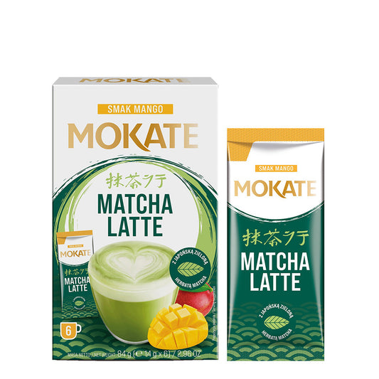 Mokate Mango Matcha Latte (Pack of 6)