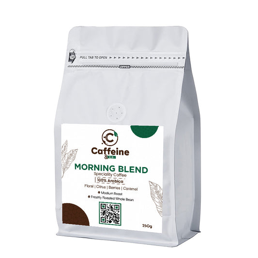 Caffeine & Co Morning Blend Whole Bean 250g
