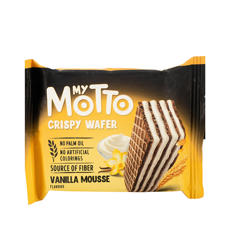 My Motto Wafer Vanilla Mousse (Pack of 10)