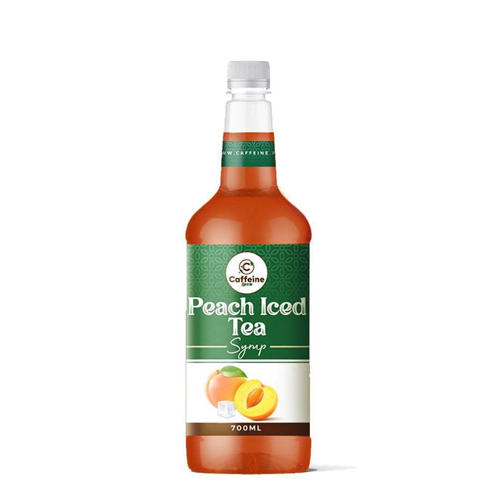Caffeine & Co Peach Iced Tea Syrup