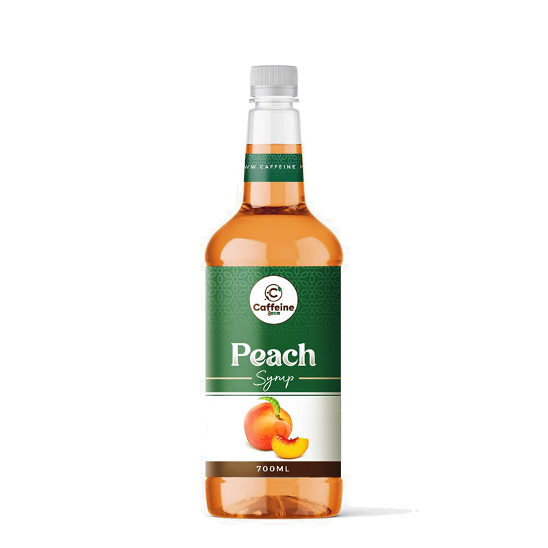 Caffeine & Co Peach Syrup