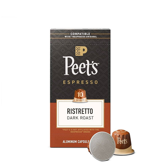 Peet's Coffee Dark Roast Nespresso Capsules