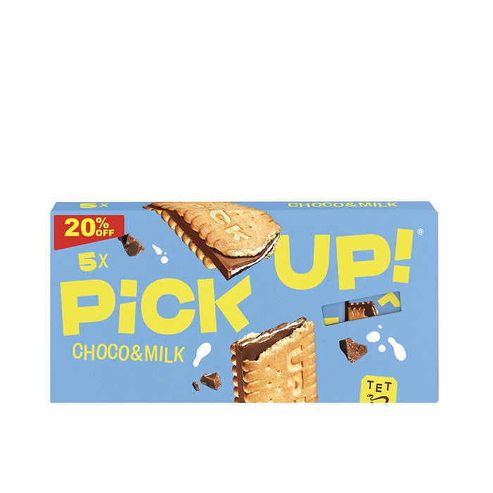 Bahlsen Pick Up Chocolate and Milk Biscuits Pack of 5