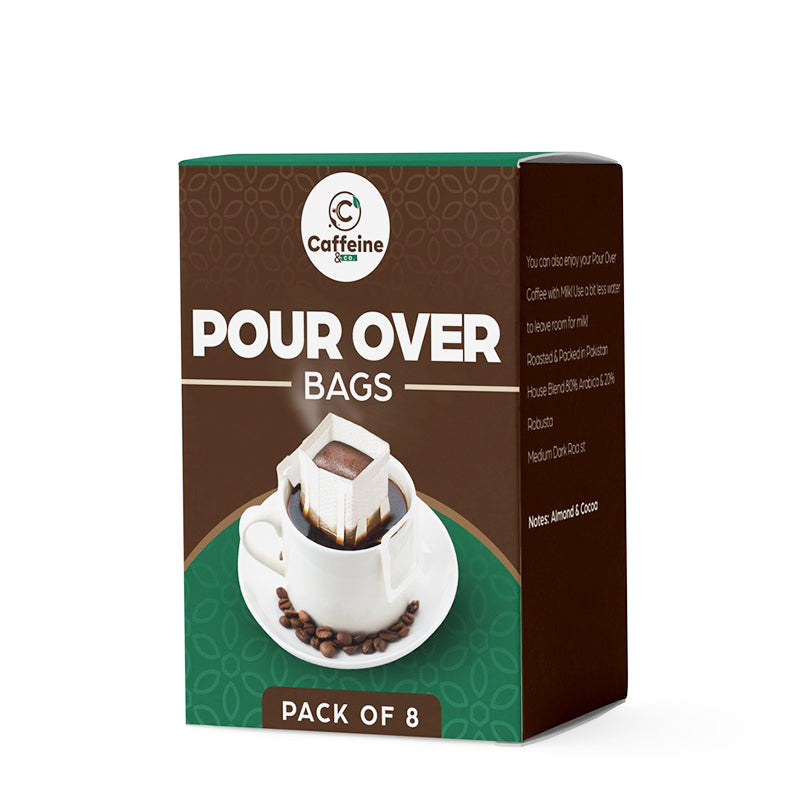 Caffeine Pour Over Bags Pack of