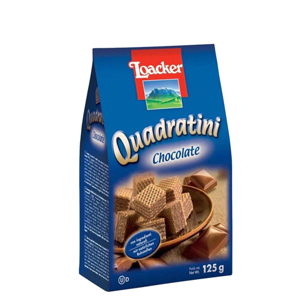 Loacker Quadrantini Chocolate 125g