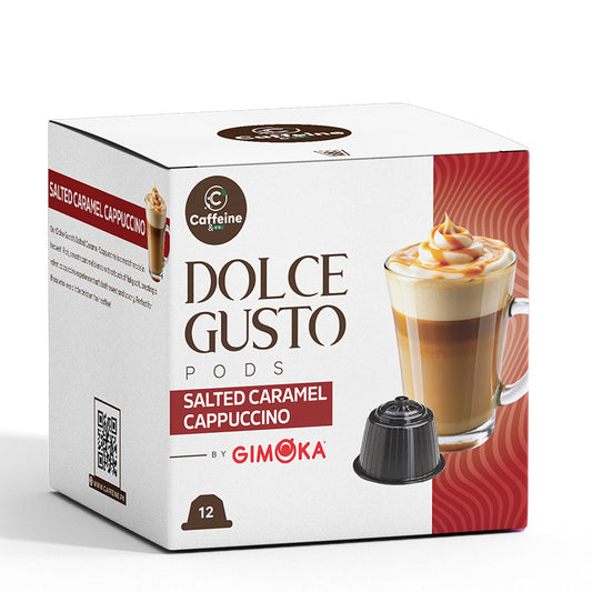 Caffeine & Co Dolce Gusto Salted Caramel Cappuccino Pods