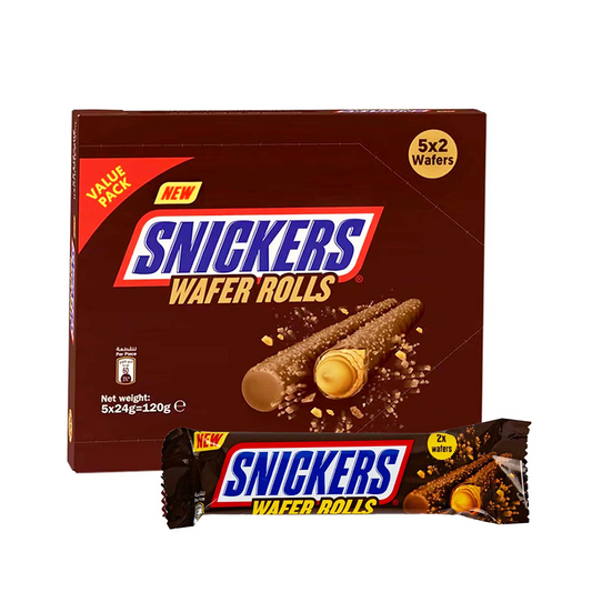 Snickers Wafers Rolls 120g