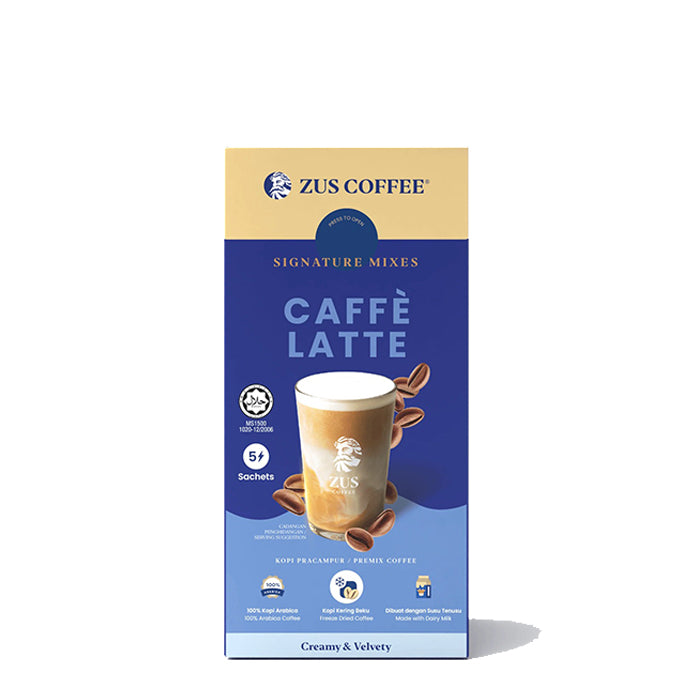 Zus Signature Instant Coffee Caffe Latte