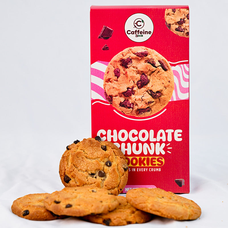 Caffeine & Co Chocolate Chunk Cookies 70g