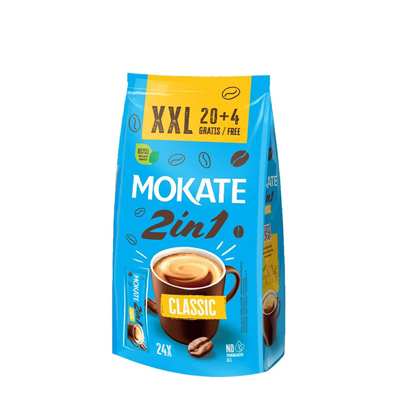 Mokate Classic Coffee 2-in-1 Pack of 24