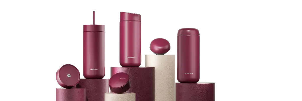 LePresso Triple Quench Tumbler Maroon