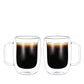 300ml Double Wall Glass Mug Pack of 2