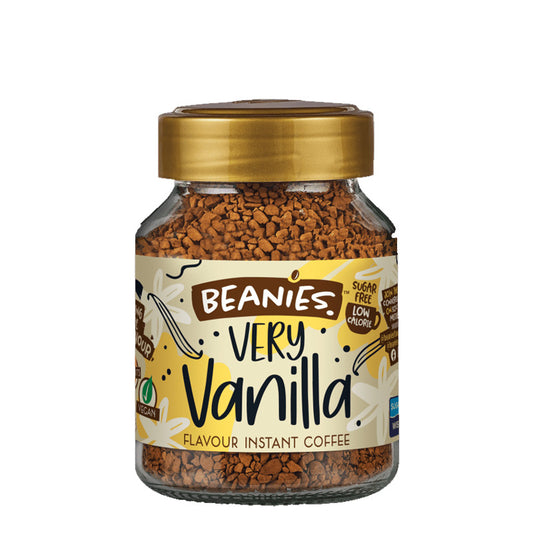 Beanies Very Vanilla Instant Coffee 50g