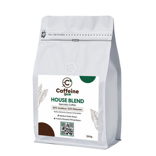 Caffeine & Co House Blend Whole Bean 250g