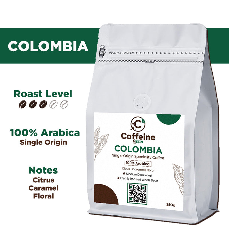Caffeine & Co Colombia Whole Bean