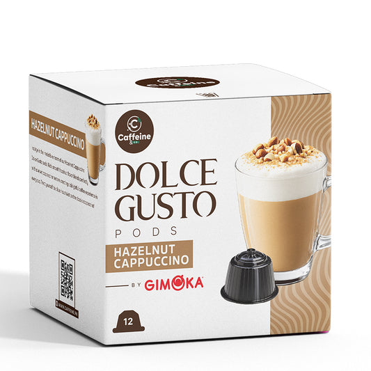 Caffeine & Co Dolce Gusto Hazelnut Cappuccino Pods