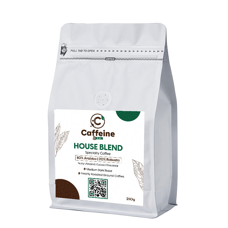Caffeine & Co House Blend Ground Coffee 250g