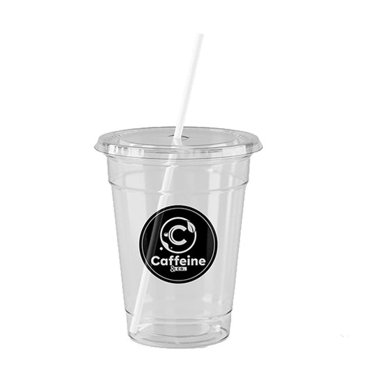 Plastic Cup For Iced Coffee (Pack of 10)