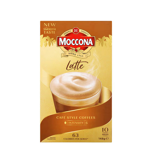 Moconna Cafe Classic Latte Instant Coffee Pack of 10