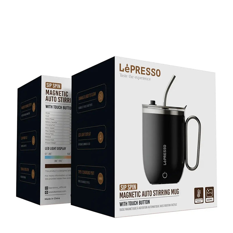 LePresso Auto Stirring Mug With Touch Button