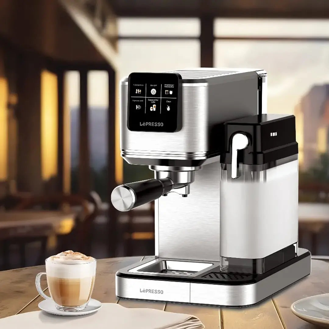 LePresso Coffee Machine with Milk Tank