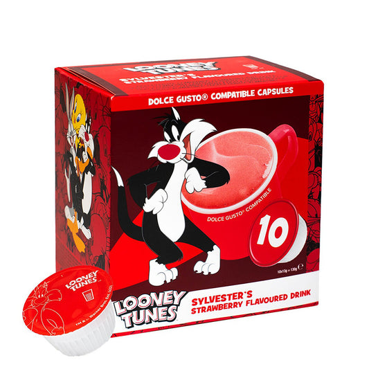 Looney Tunes Dolce Gusto Strawberry Flavored Drink