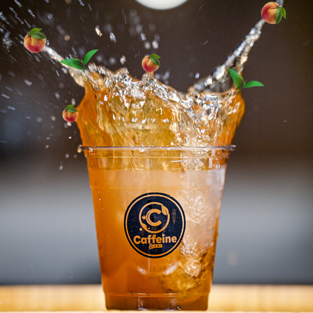 Caffeine & Co Peach Iced Tea Syrup
