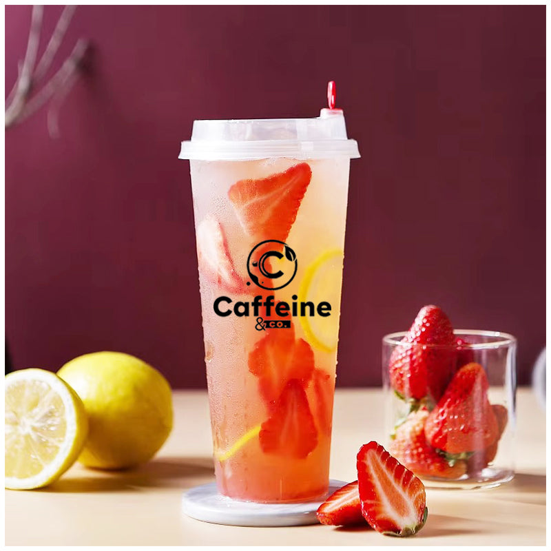 Caffeine & Co 450ml Plastic Cups