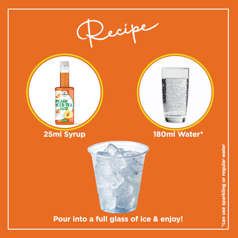 Peach Iced Tea Syrup