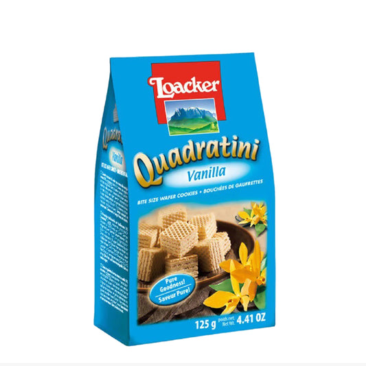 Loacker Quadrantini Vanilla 125g