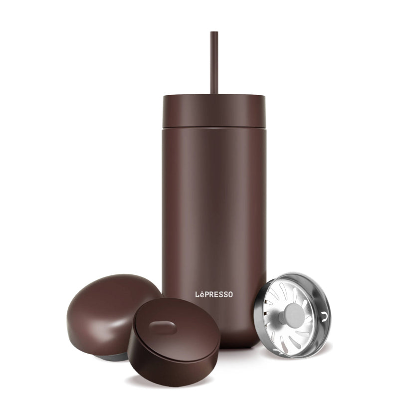 LePresso Triple Quench Tumbler Brown