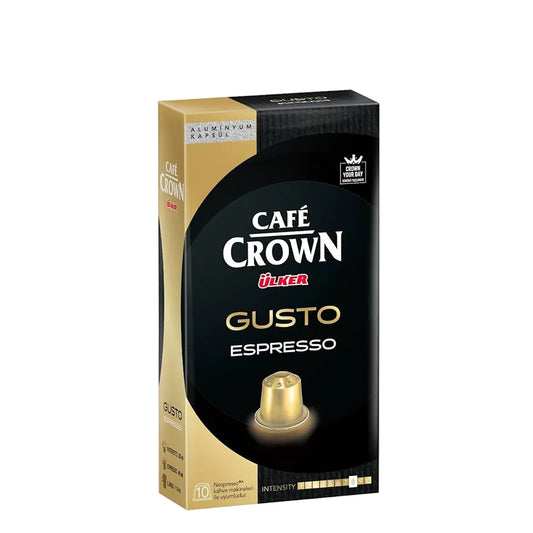 Cafe Crown Ulker Gusto Nespresso Capsules