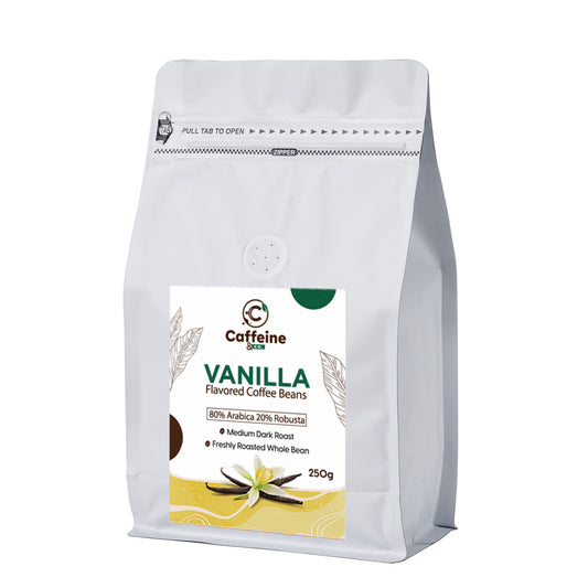 Caffeine & Co Vanilla Flavored Whole Bean 250g
