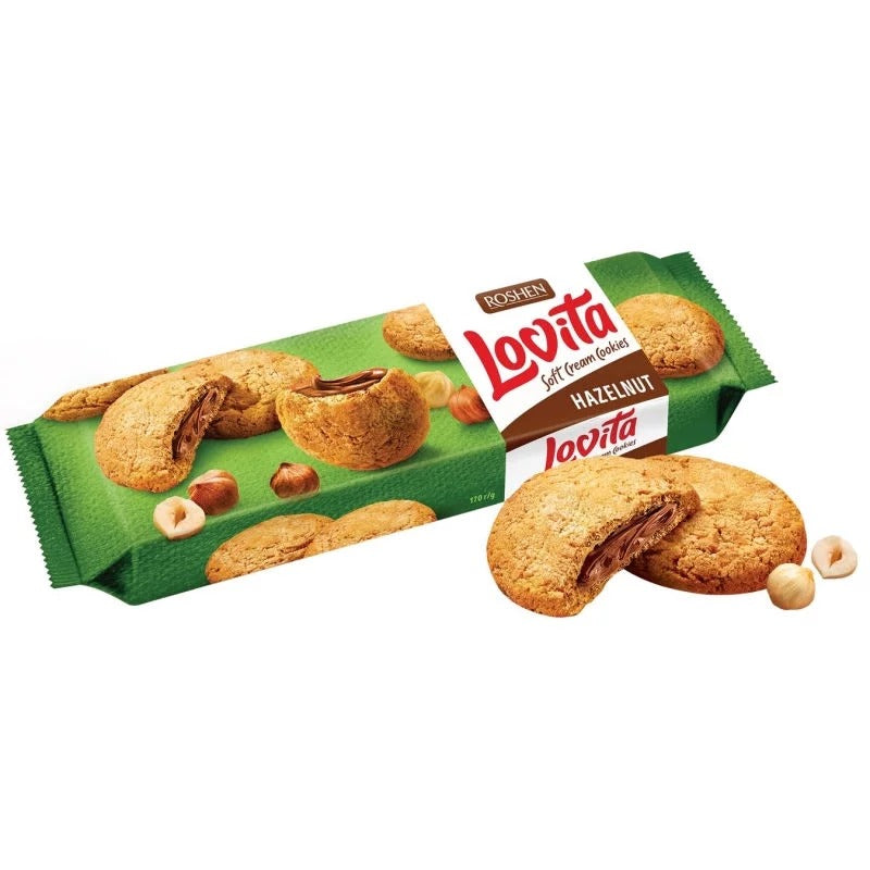 Lovita Soft Cream Cookies Hazelnut