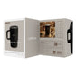 Porcelain Mug with Lid Black
